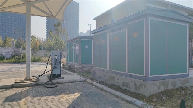 来宾800箱变充电桩